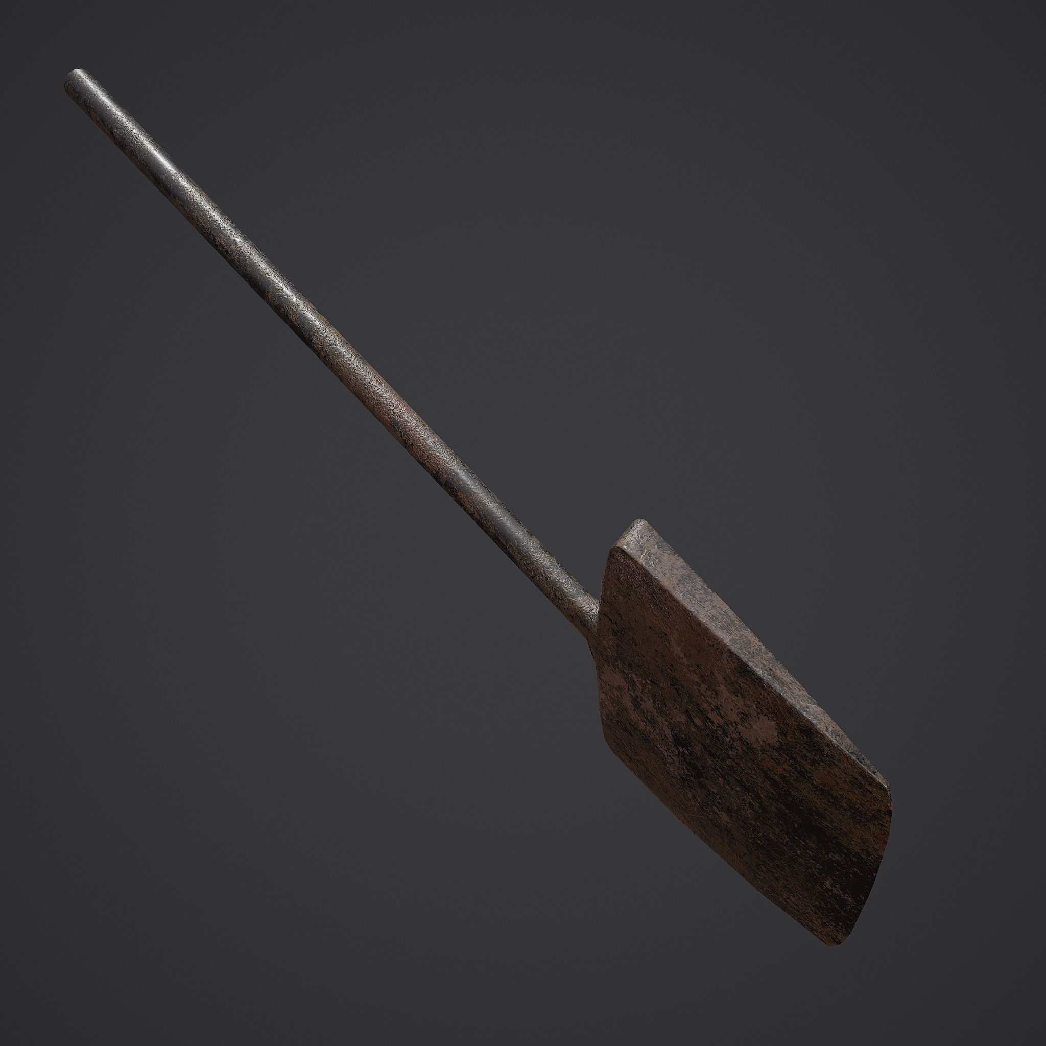 Coal and Coal Shovel  3D Model Collection_22