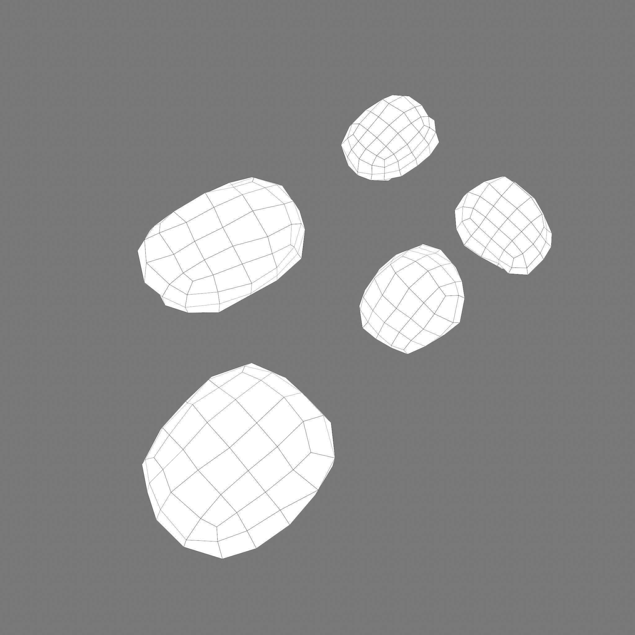 Coal and Coal Shovel  3D Model Collection_35