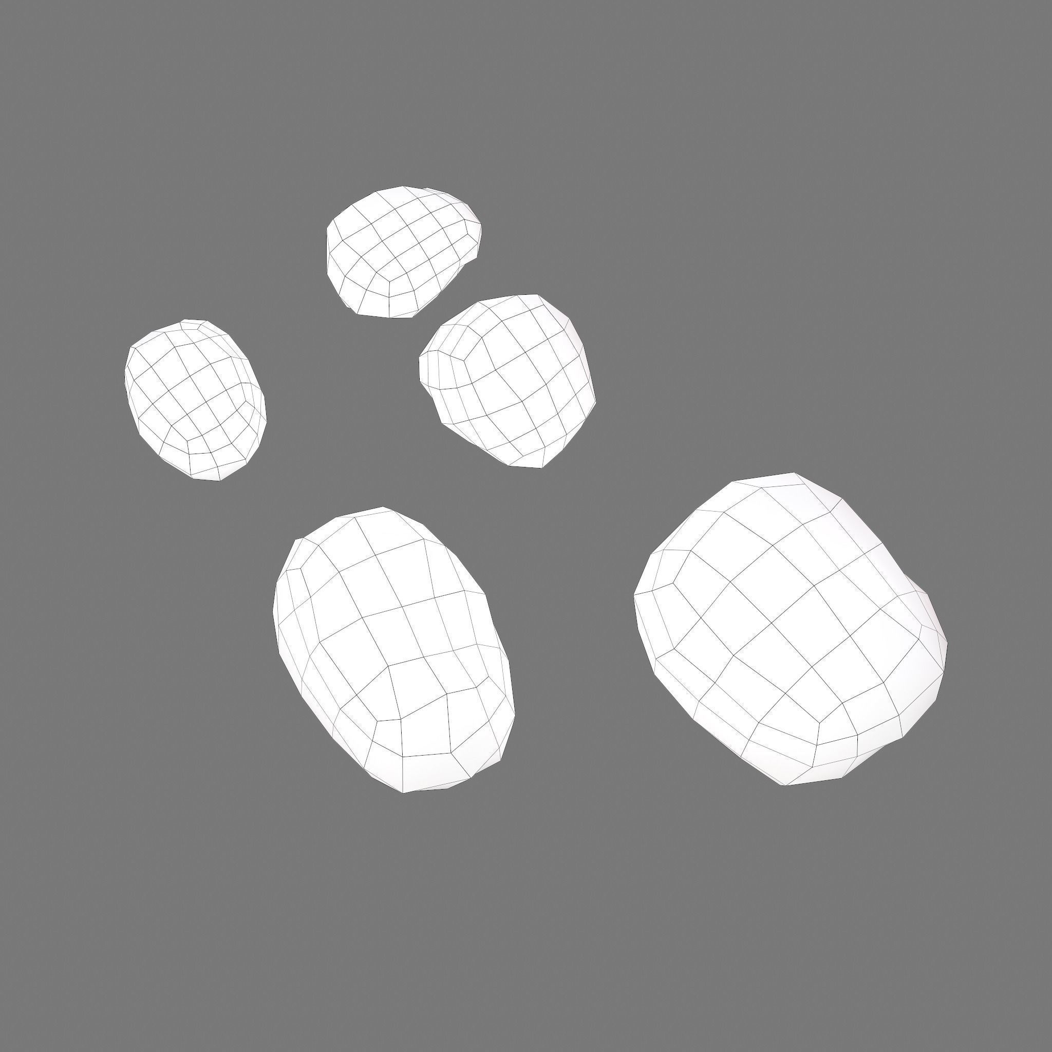 Coal and Coal Shovel  3D Model Collection_38