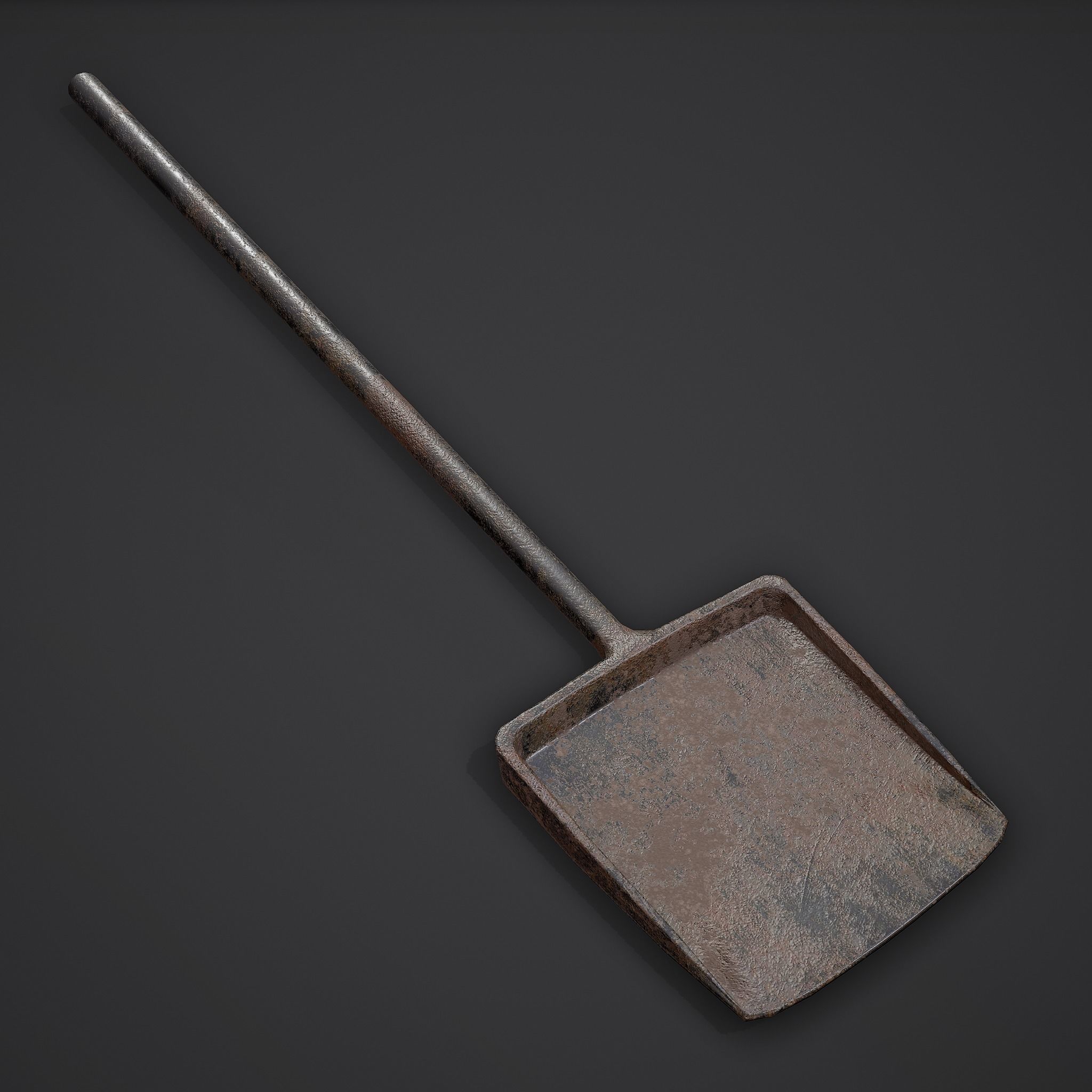 Coal and Coal Shovel  3D Model Collection_20