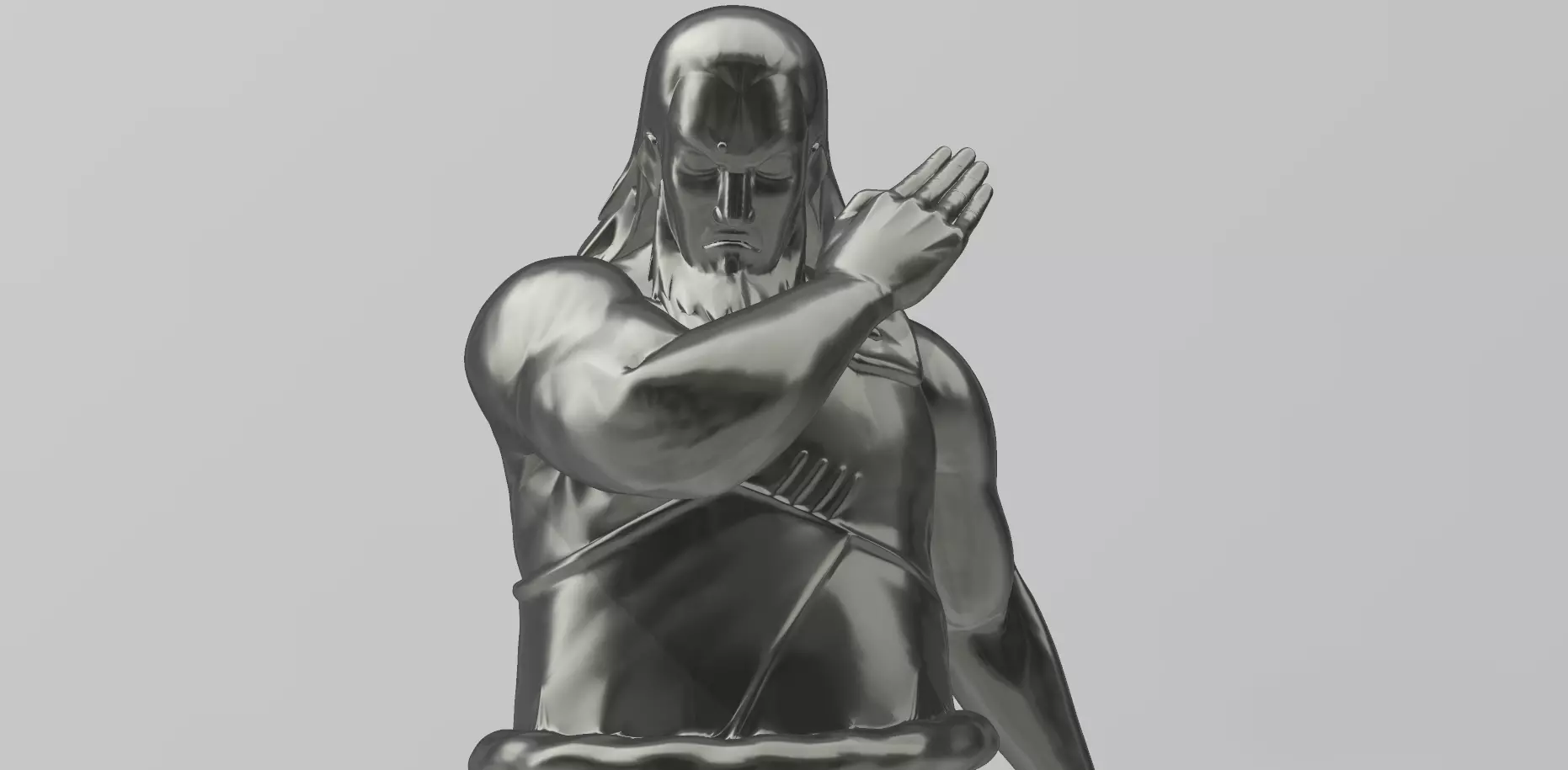 The Third Raikage from Naruto Shippuden 3D print model