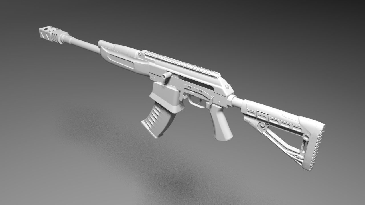 Saiga-12 ver 340 3D model_4