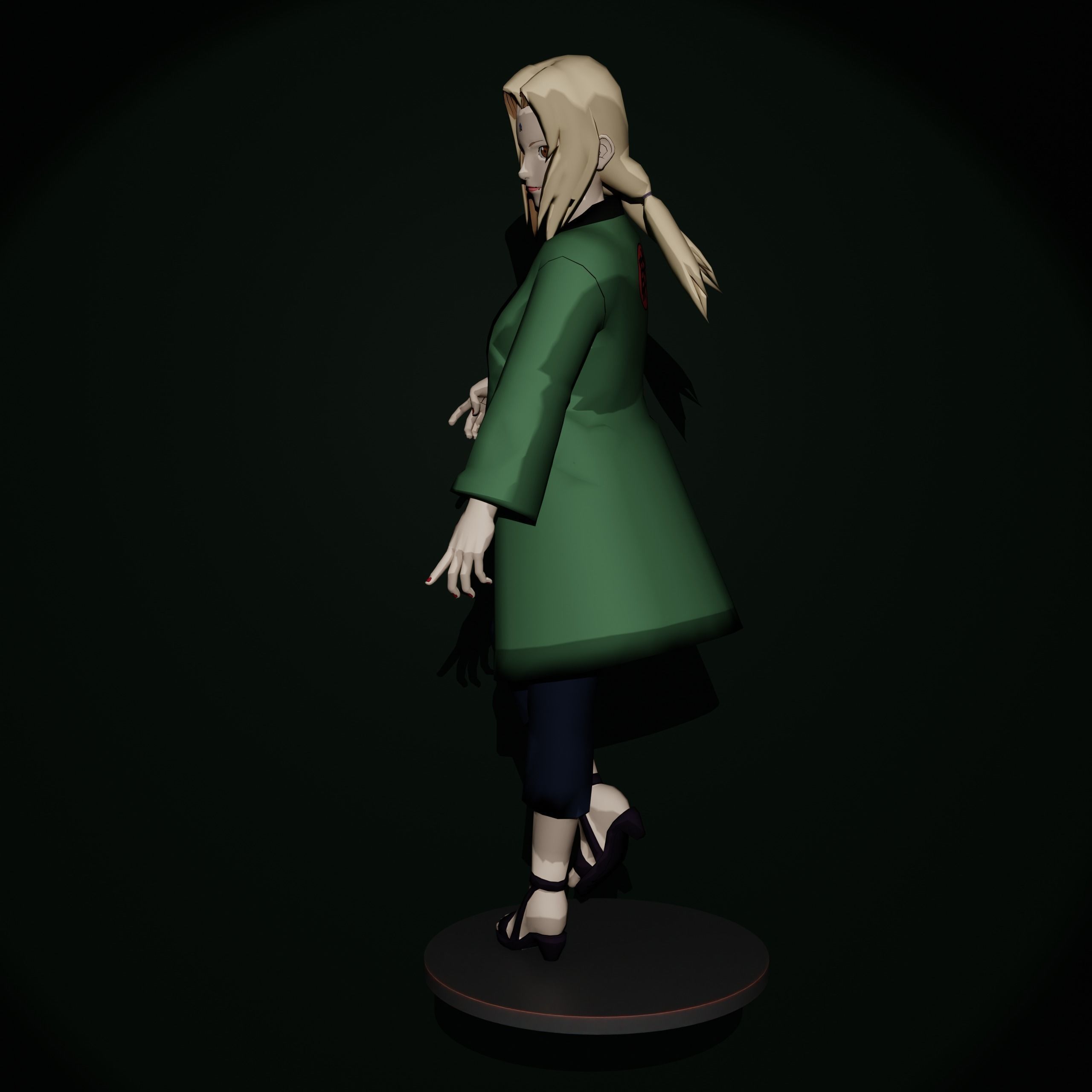 Tsunade 3D print model_2