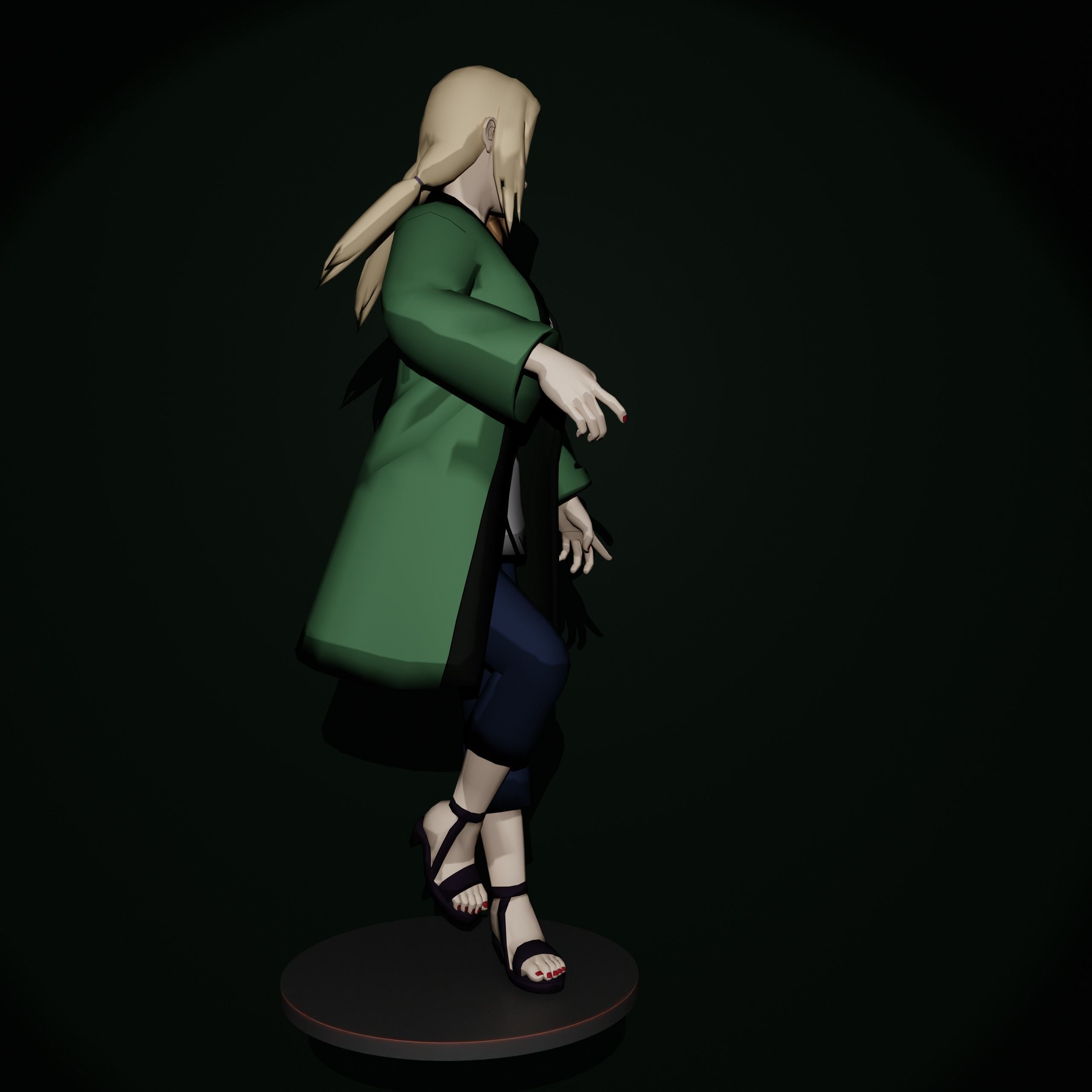 Tsunade 3D print model_8