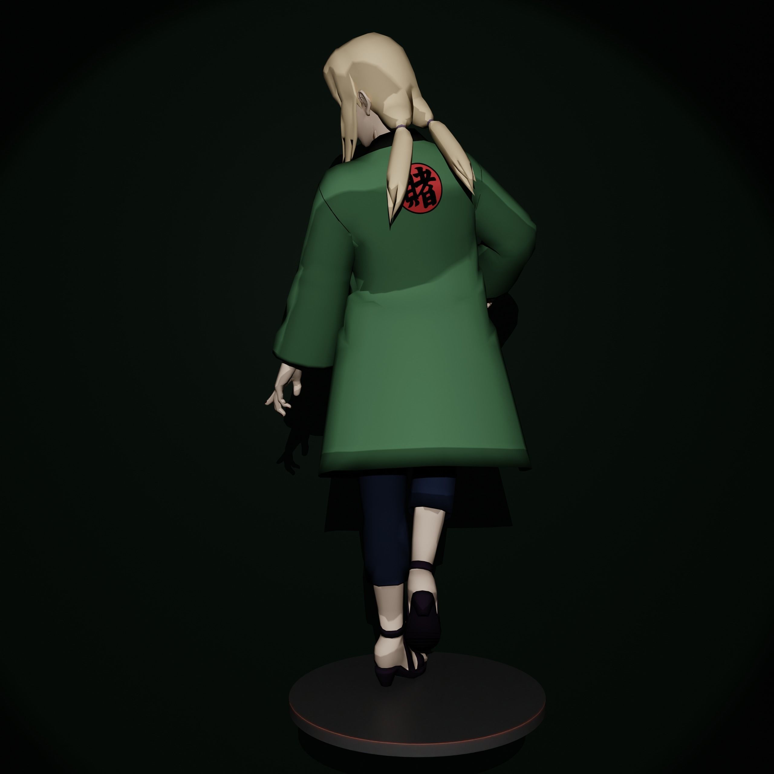 Tsunade 3D print model_4