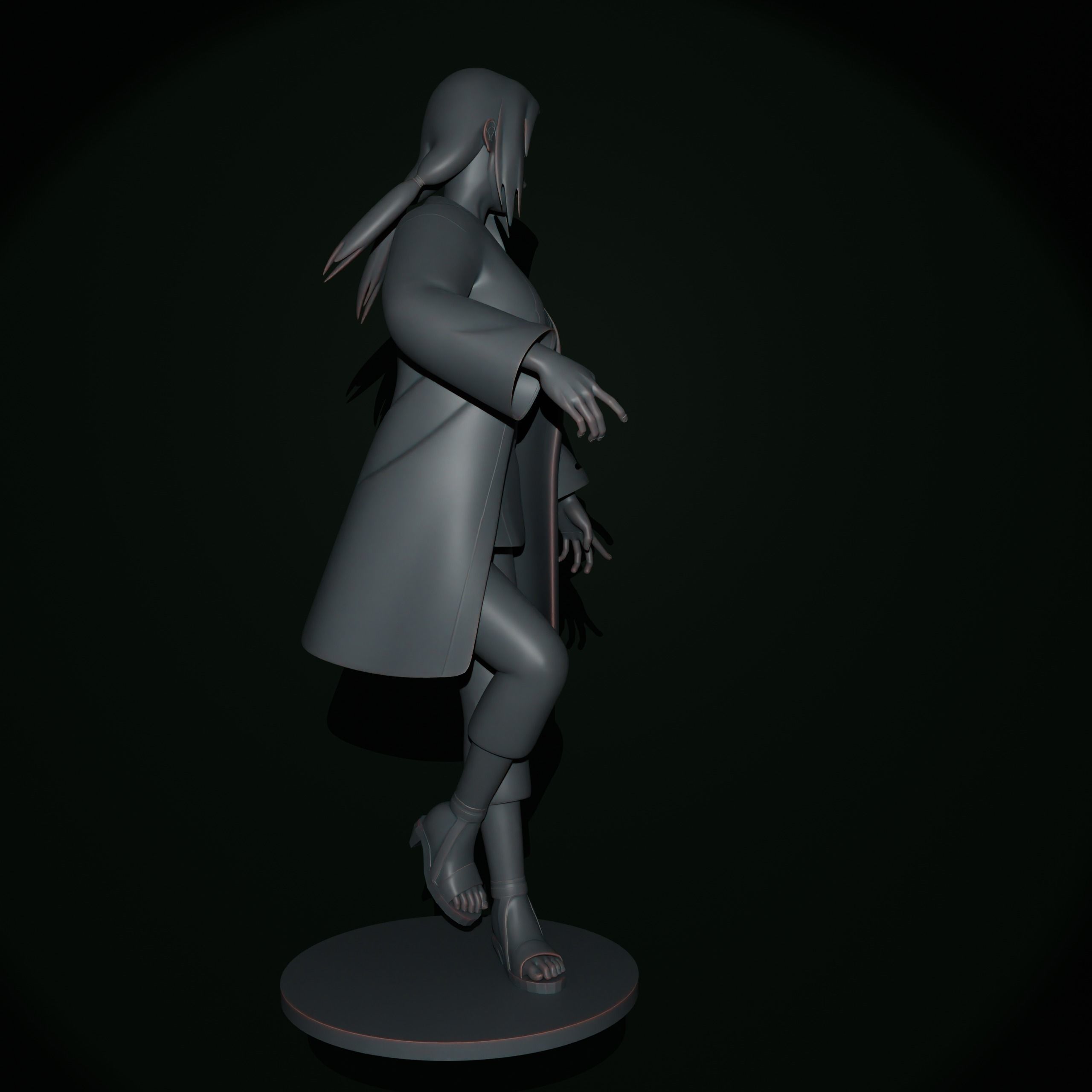 Tsunade 3D print model_9