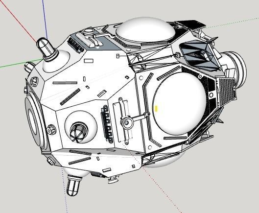 Probe Droid Dispatch Pod 223 3D print model_1