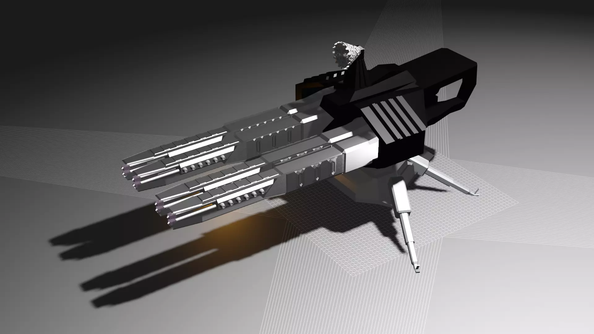 Sturm Turret 3D model_0