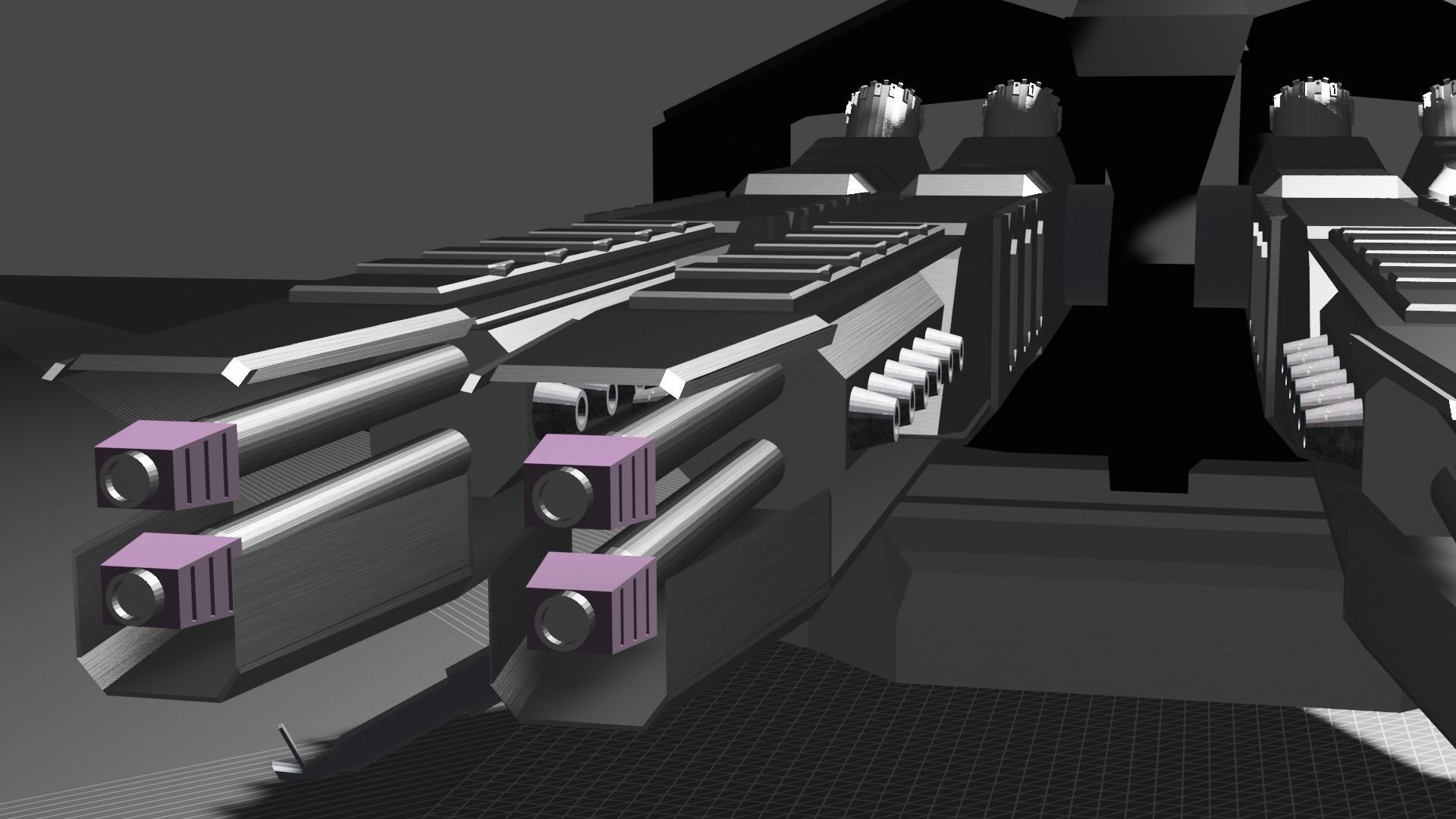 Sturm Turret 3D model_4