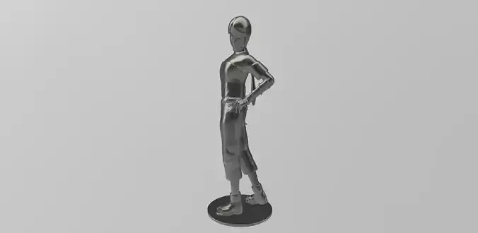 Yugito Nii from Naruto 3D print model