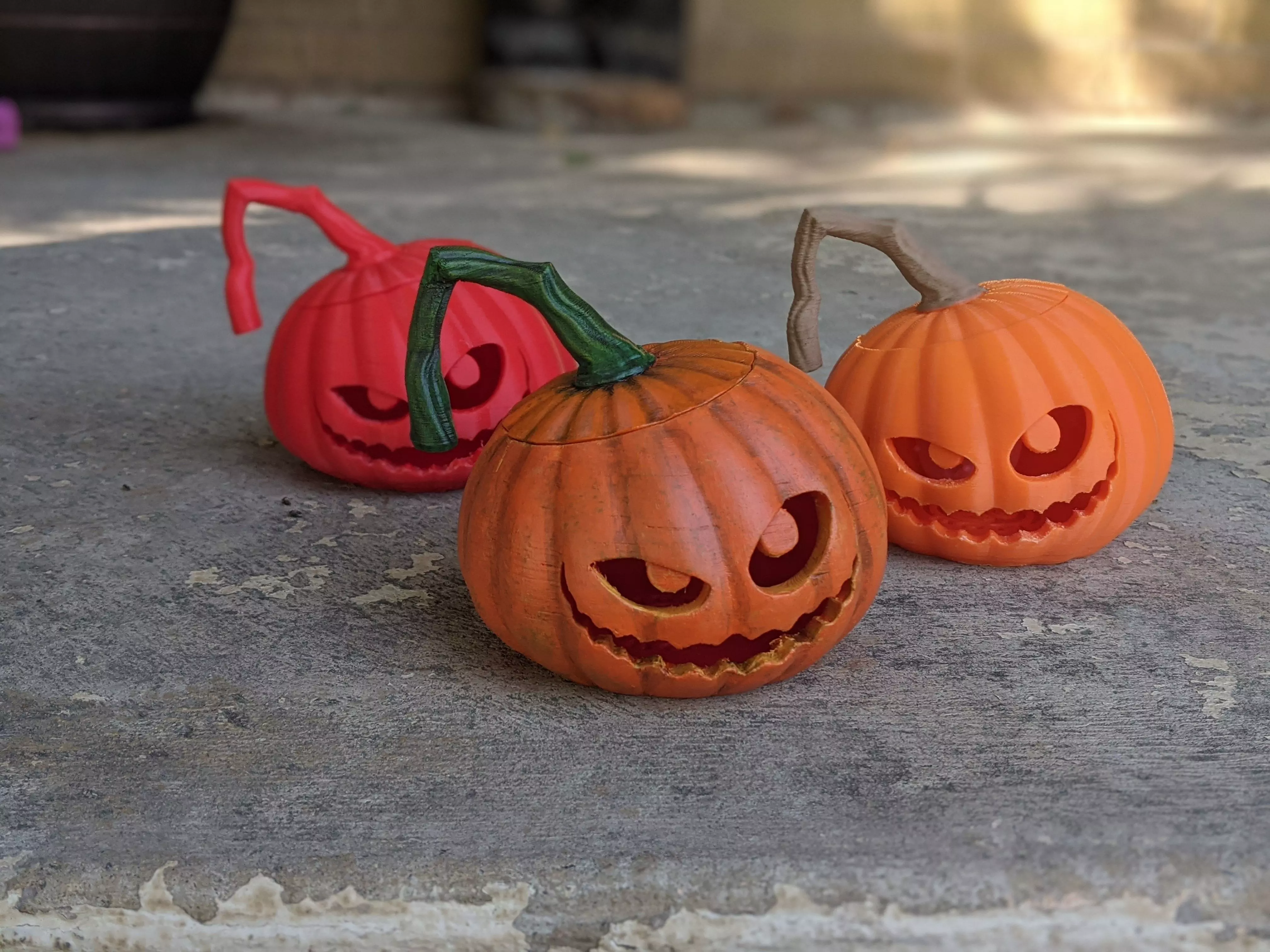 Jackie Jack-o-Lantern Free 3D print model