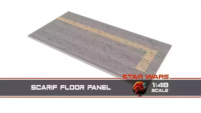 Star Wars Rogue One Scarif floor panels 1-48 scale Legion