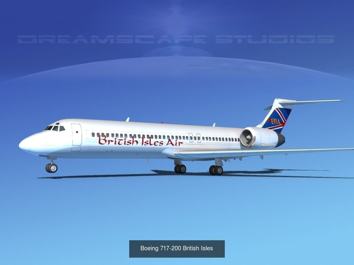 39 British Airways Jetliners 3D Model Collection_37
