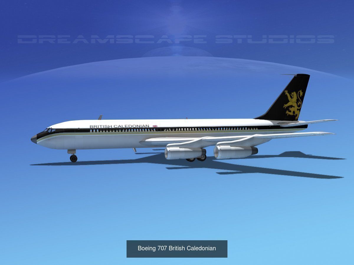 39 British Airways Jetliners 3D Model Collection_16
