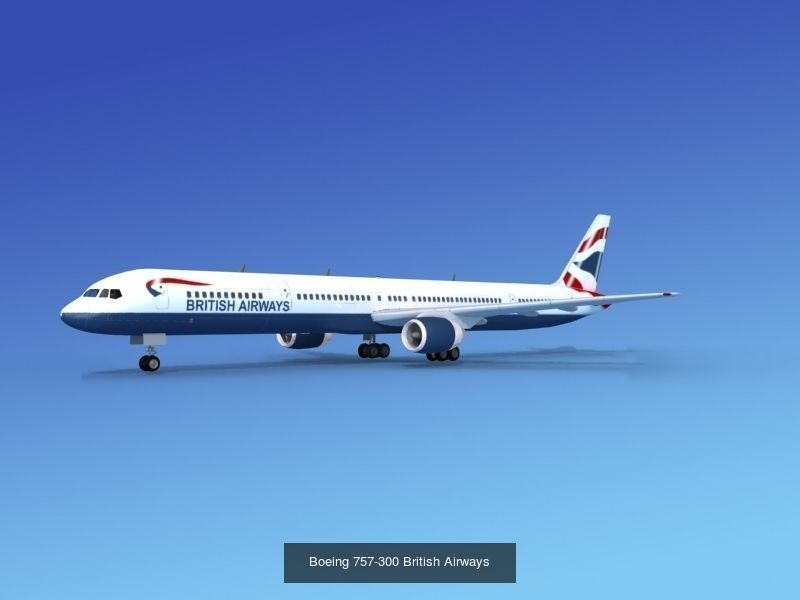 39 British Airways Jetliners 3D Model Collection_23