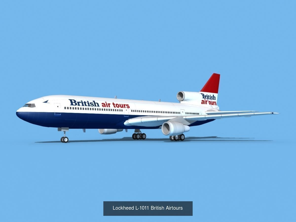 39 British Airways Jetliners 3D Model Collection_43