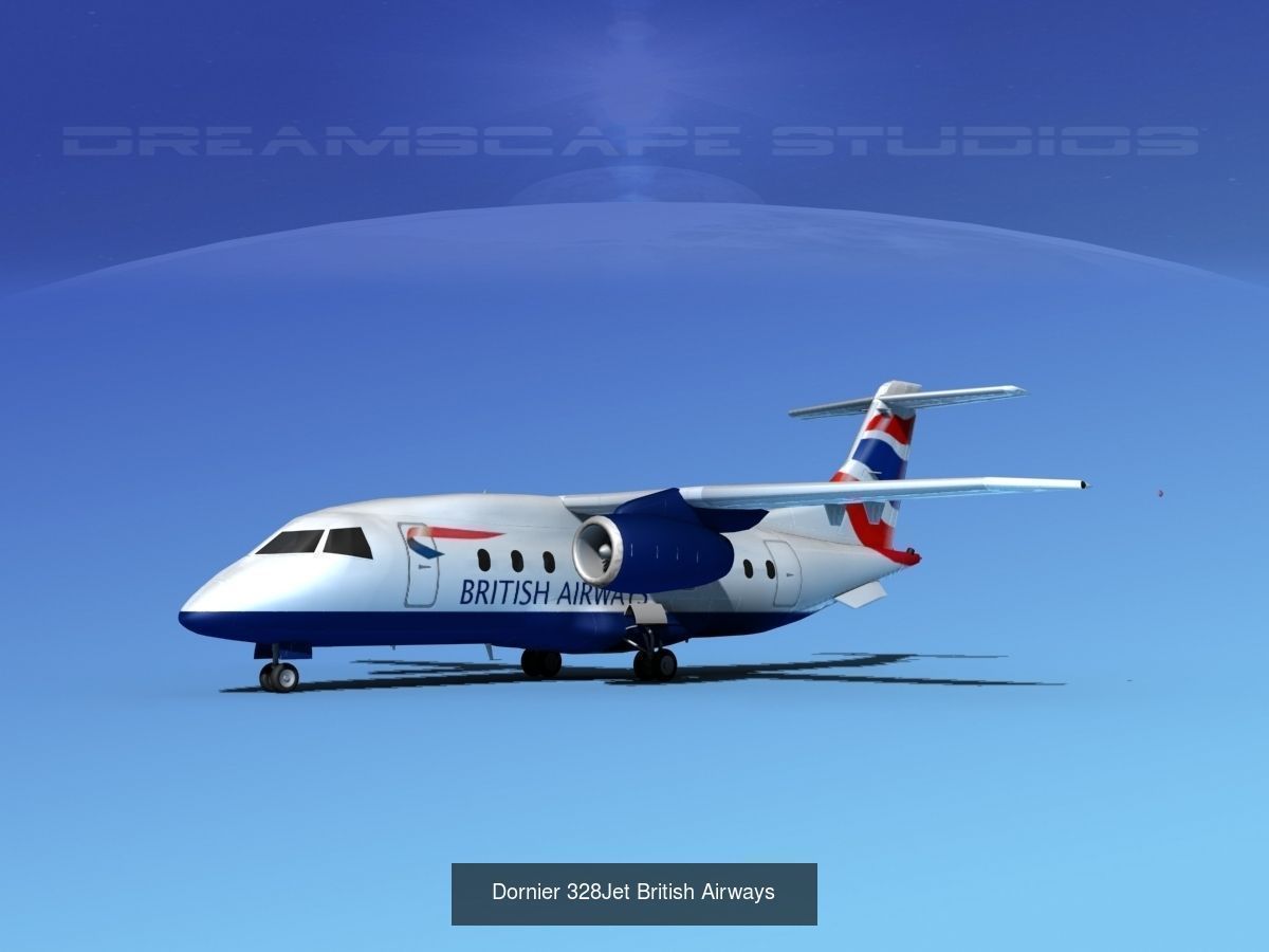 39 British Airways Jetliners 3D Model Collection_32
