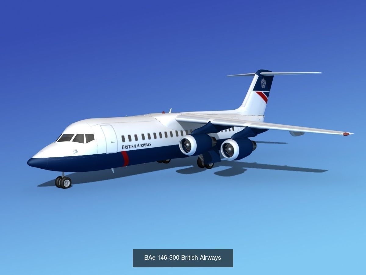 39 British Airways Jetliners 3D Model Collection_20