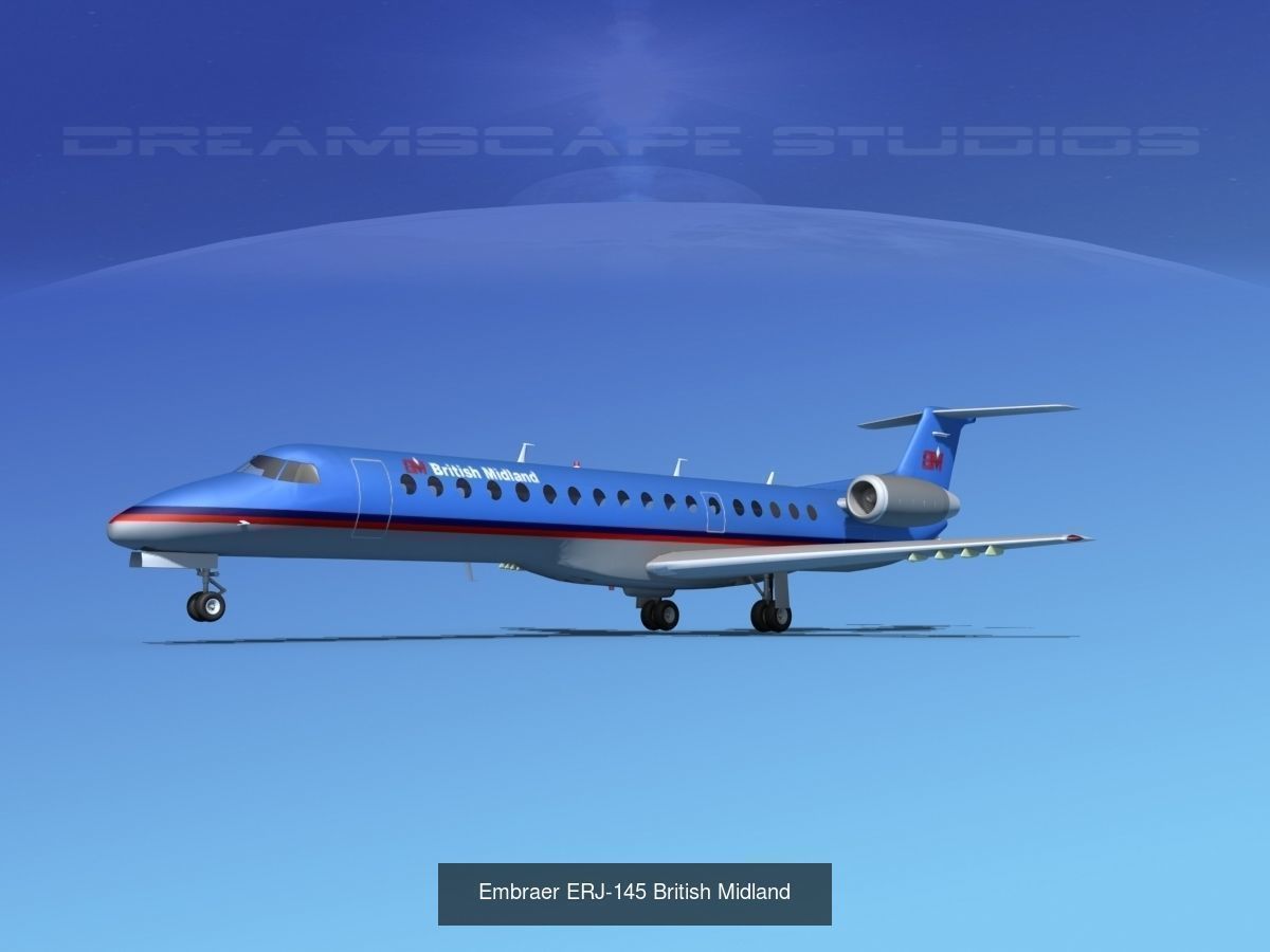 39 British Airways Jetliners 3D Model Collection_29