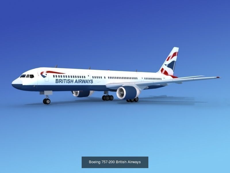 39 British Airways Jetliners 3D Model Collection_22