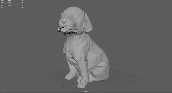 LABRADOR FOR 3D PRINT 3D print model