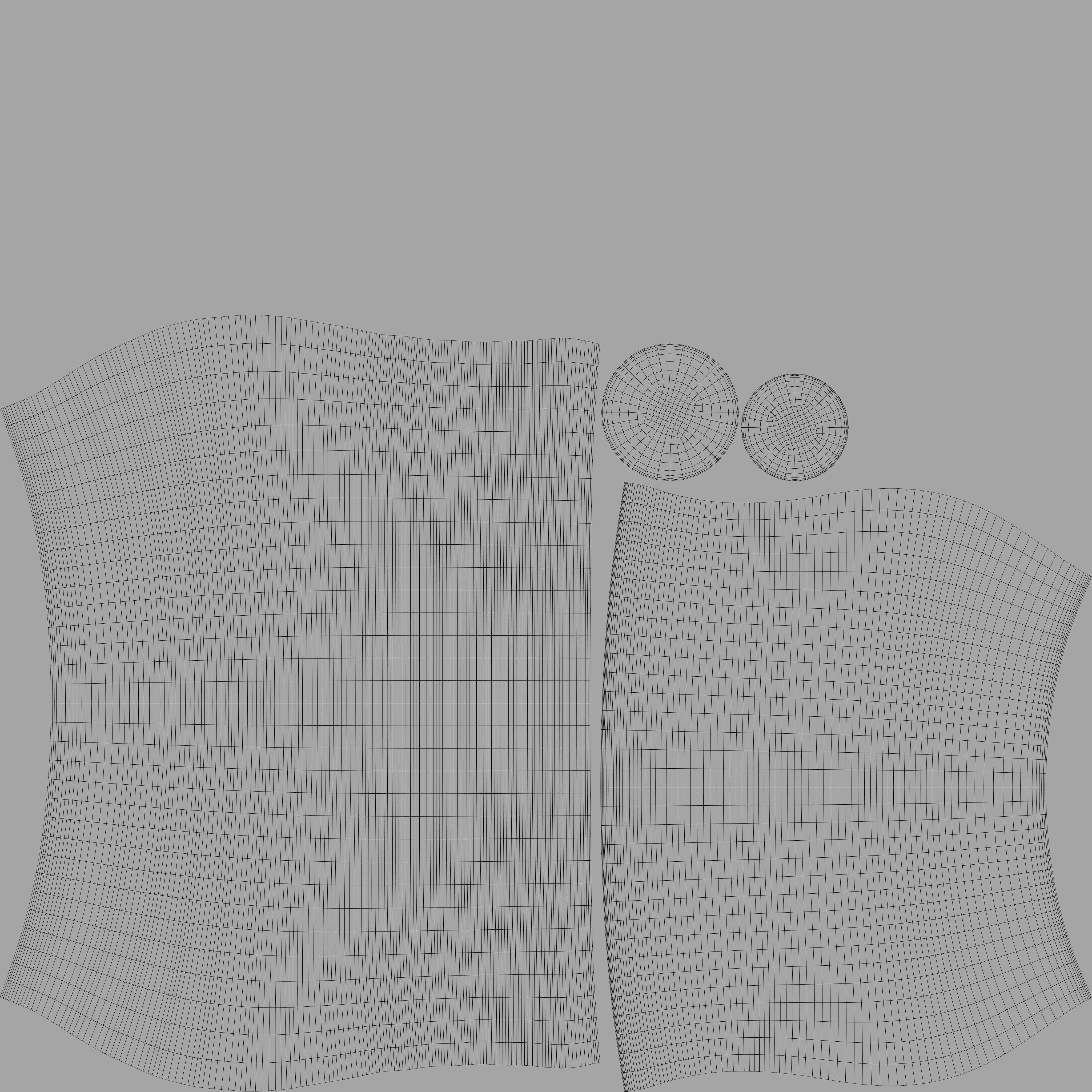 Vase05 orange and vase Low-poly 3D model_10