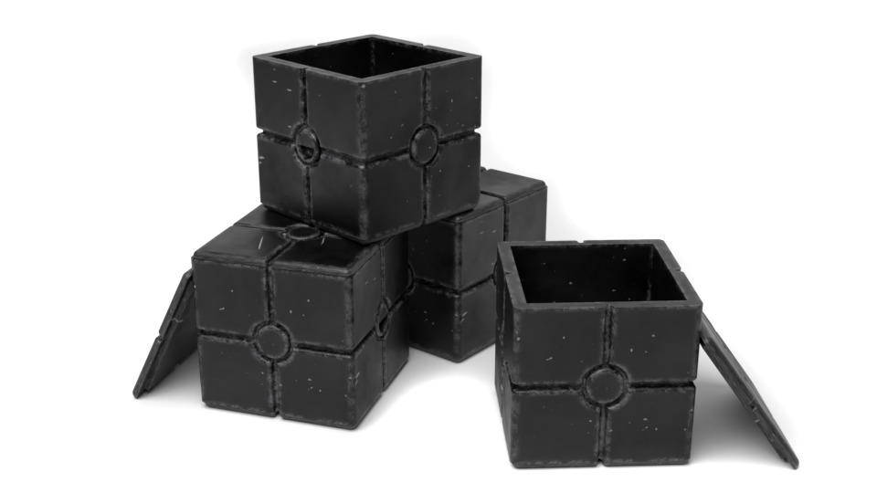 Imperial Crates and boxes Collection 1-6 scale Hottoys  _17