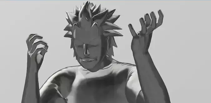 Jugo from Naruto Shippuden 3D print model