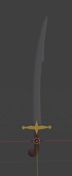 Low Poly Sword Pack Low-poly 3D model_3