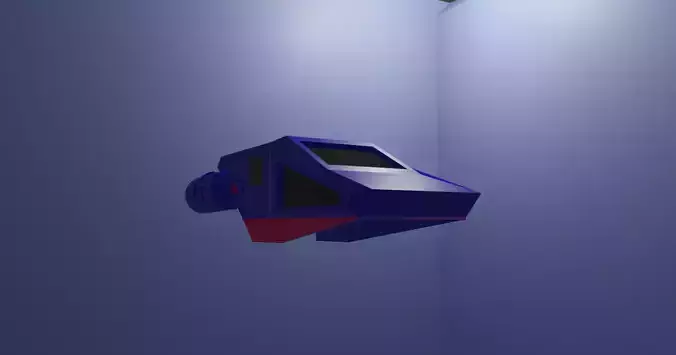Futuristic Hover Car