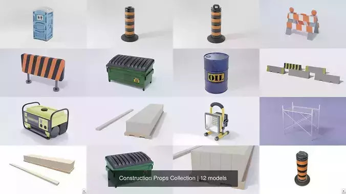 Construction Props Collection