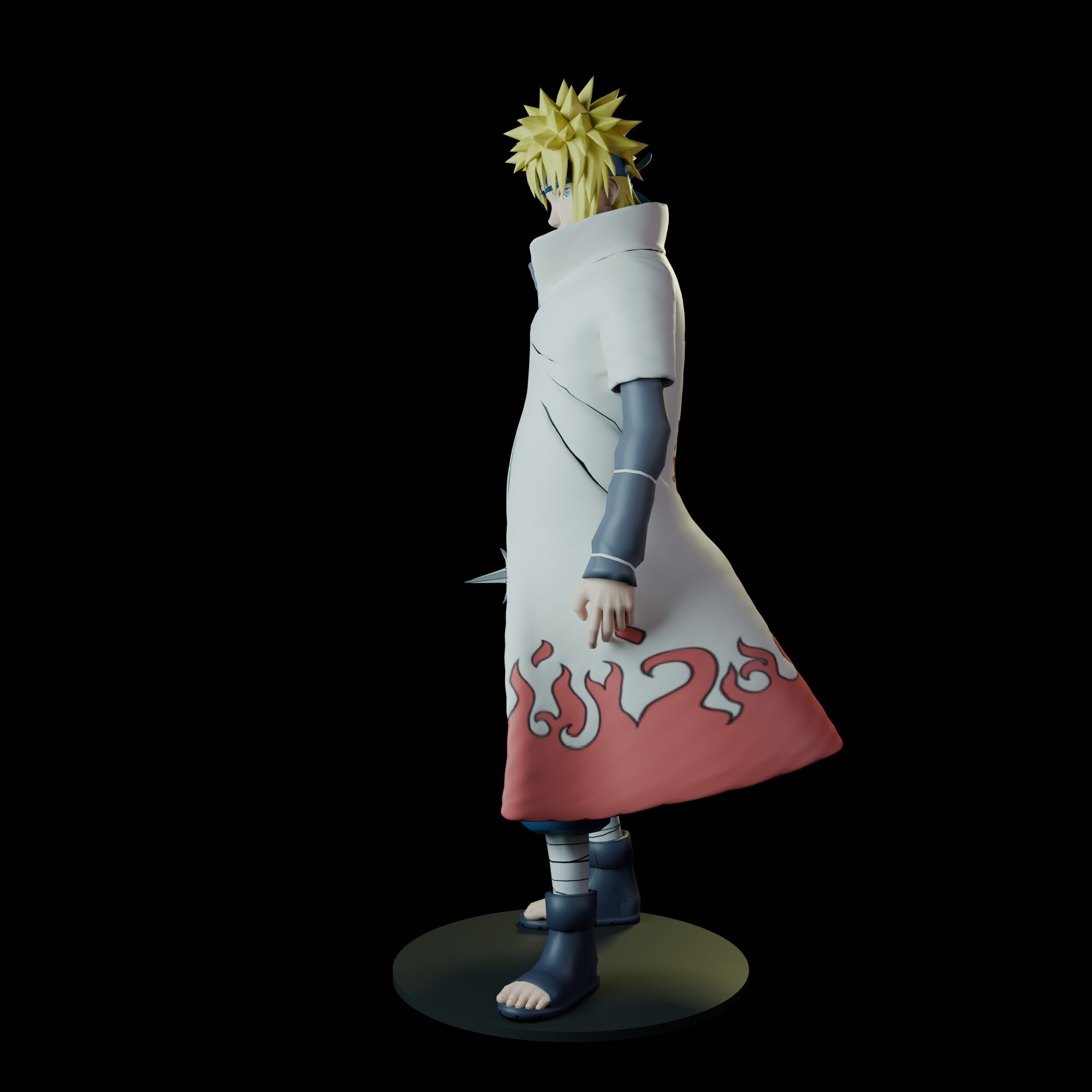 Minato Namikaze 3D print model_2