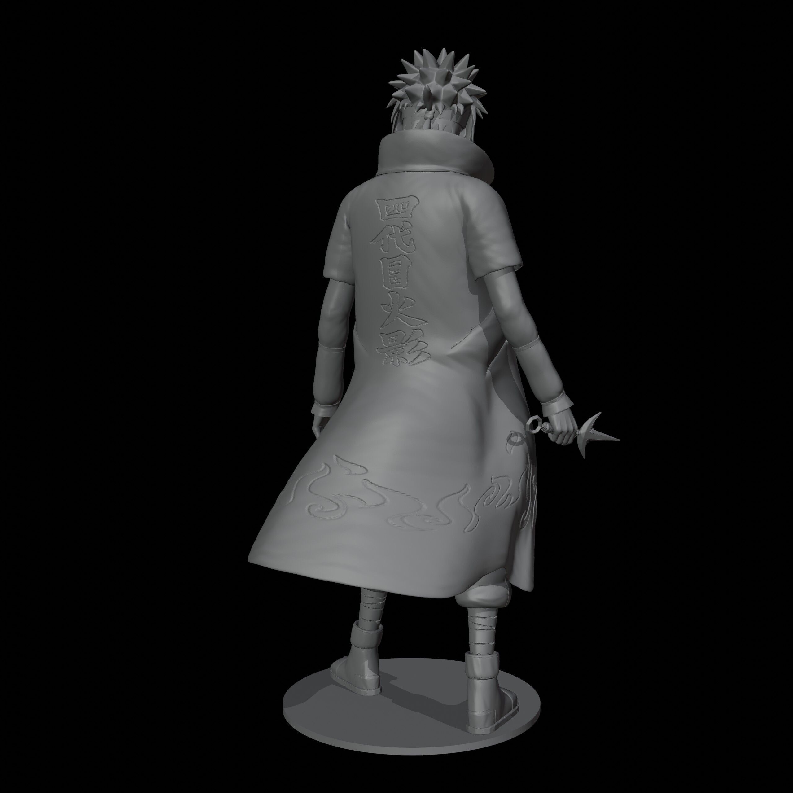 Minato Namikaze 3D print model_7