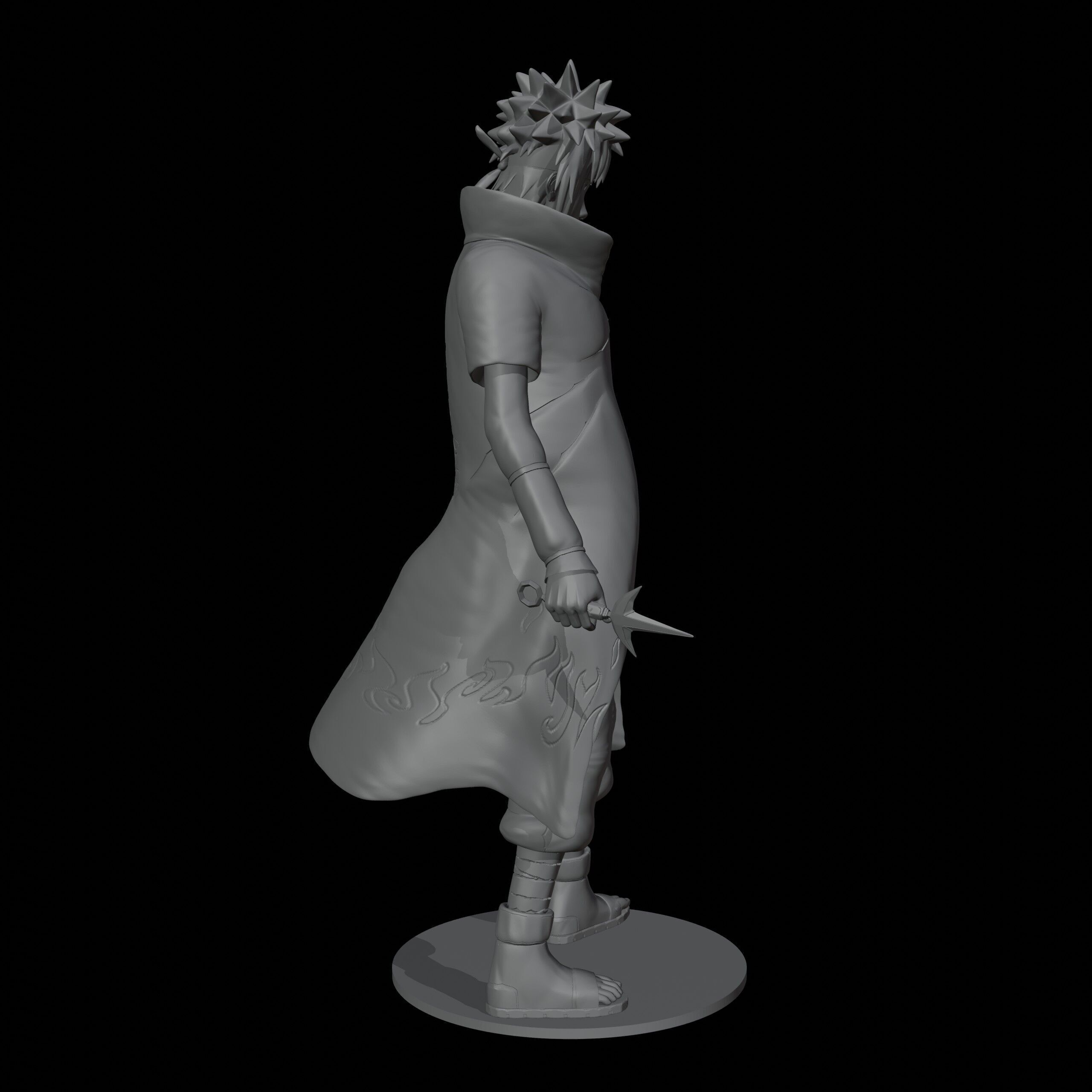 Minato Namikaze 3D print model_9