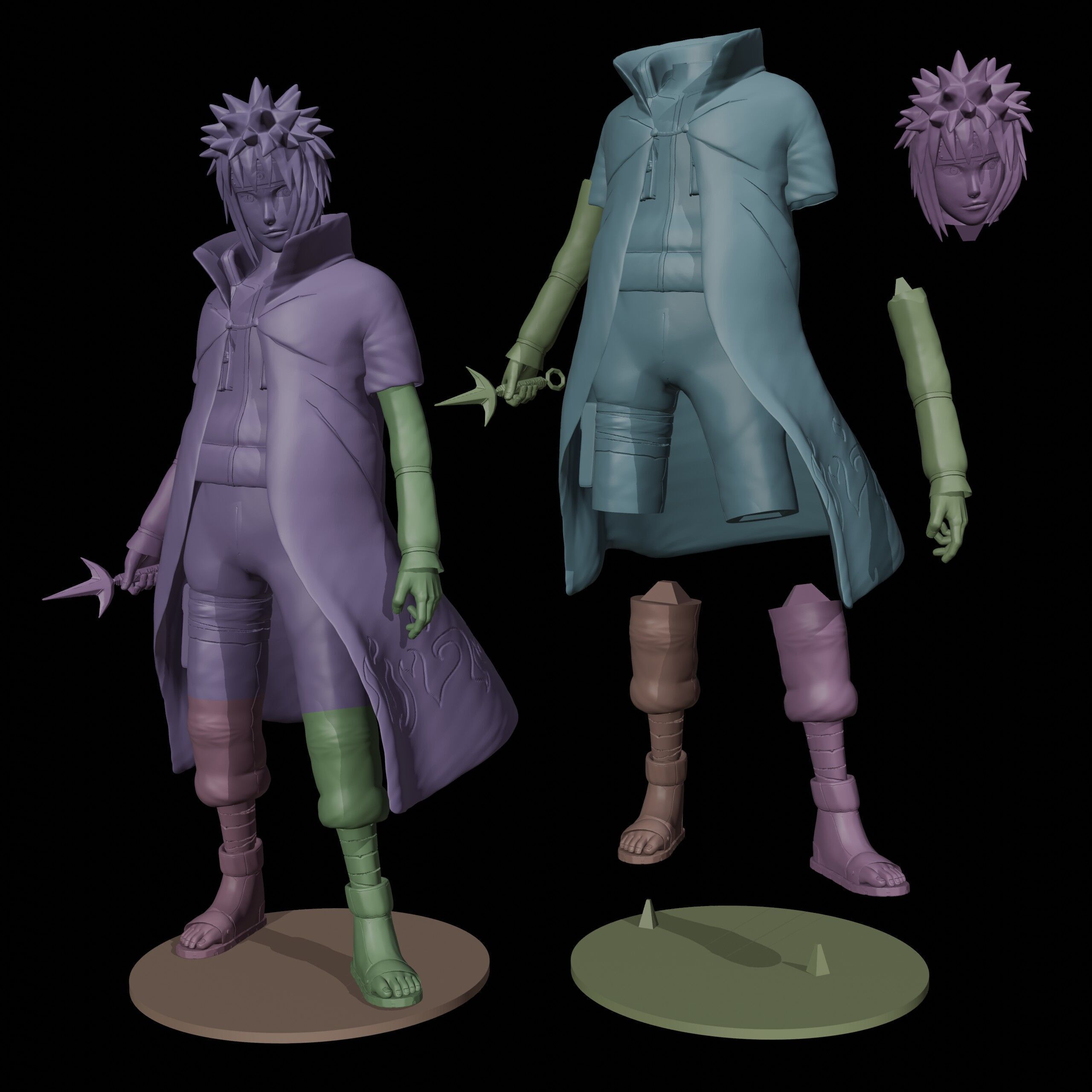 Minato Namikaze 3D print model_12