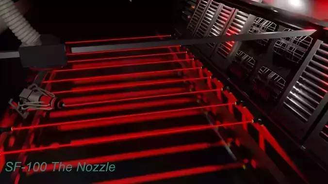 HAVOC SF-100 The Nozzle 3D model