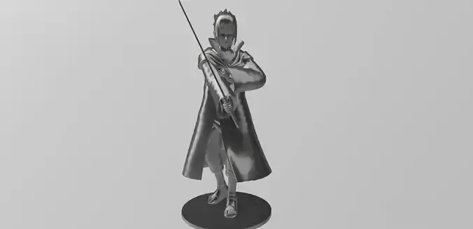 Sasuke Uchiha The Taka from Naruto Shippuden 3D print model