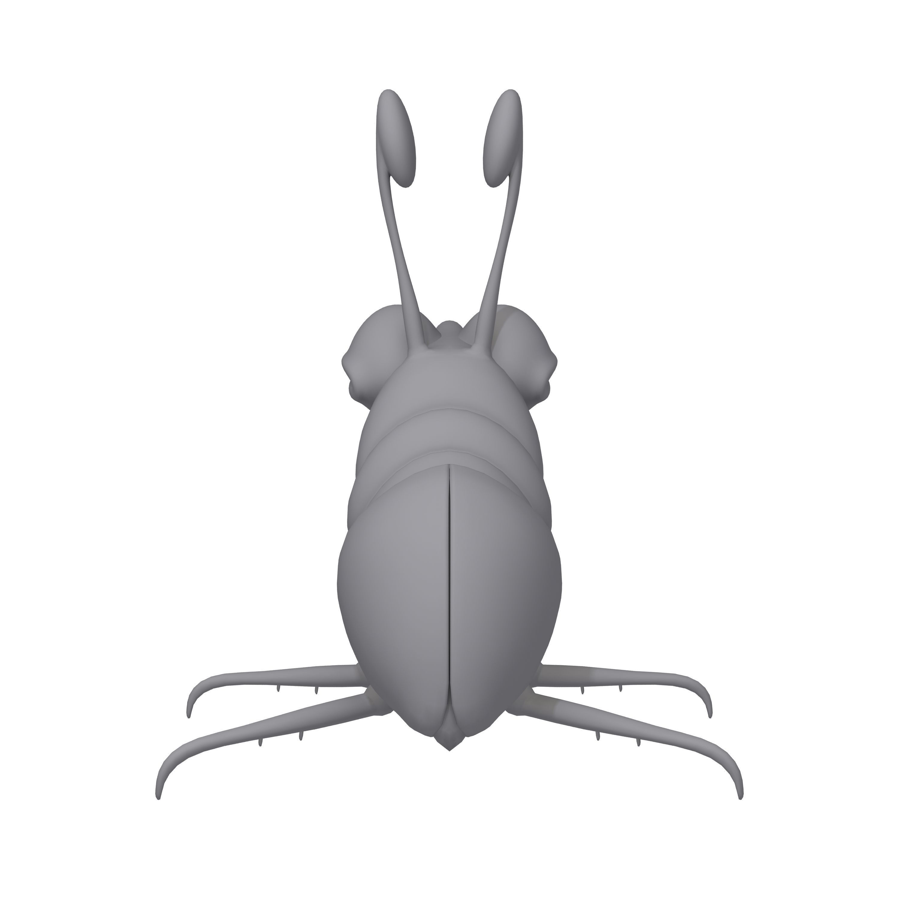 Bug Cartoon 3D model_11