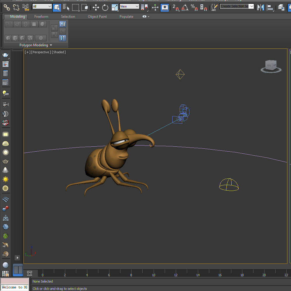 Bug Cartoon 3D model_15