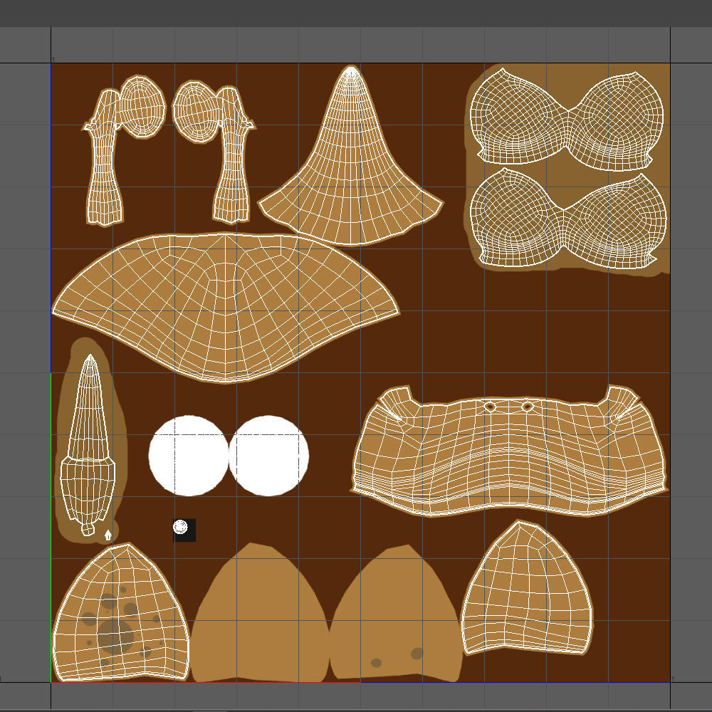 Bug Cartoon 3D model_17