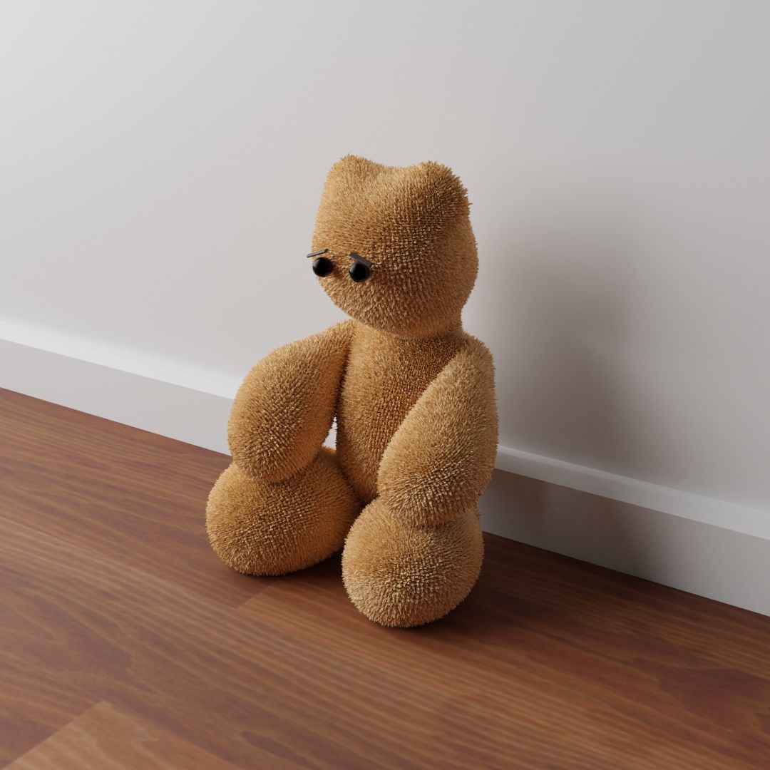 Teddy Bear 3D model_1