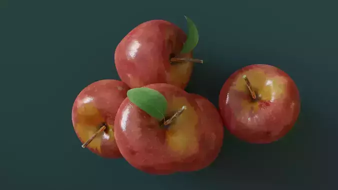 Apples pile of