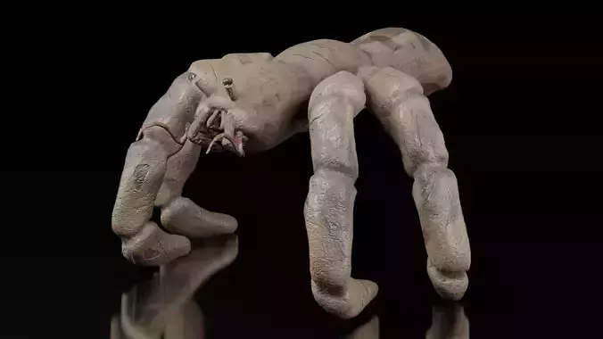 Hermit Crab Monster 3D model