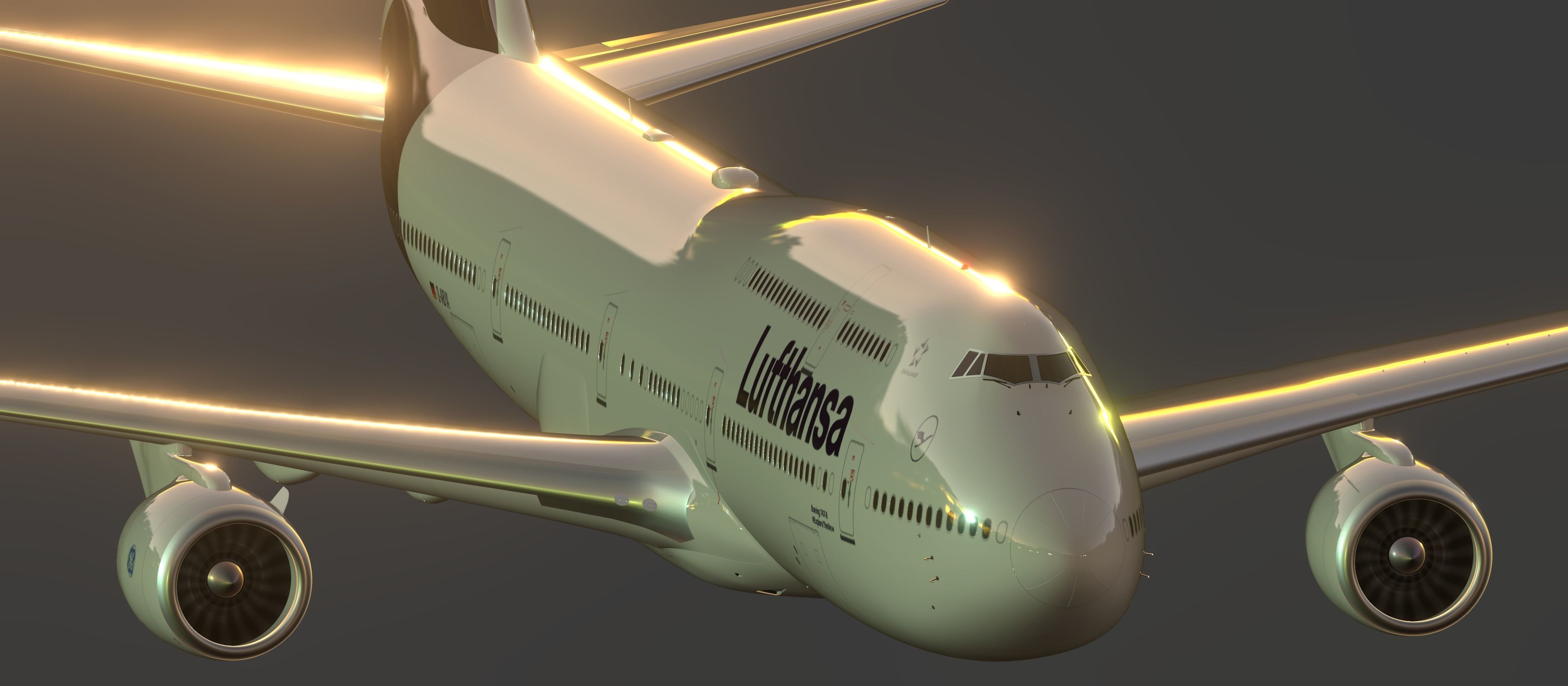 Boeing 747-8i 3D model_14