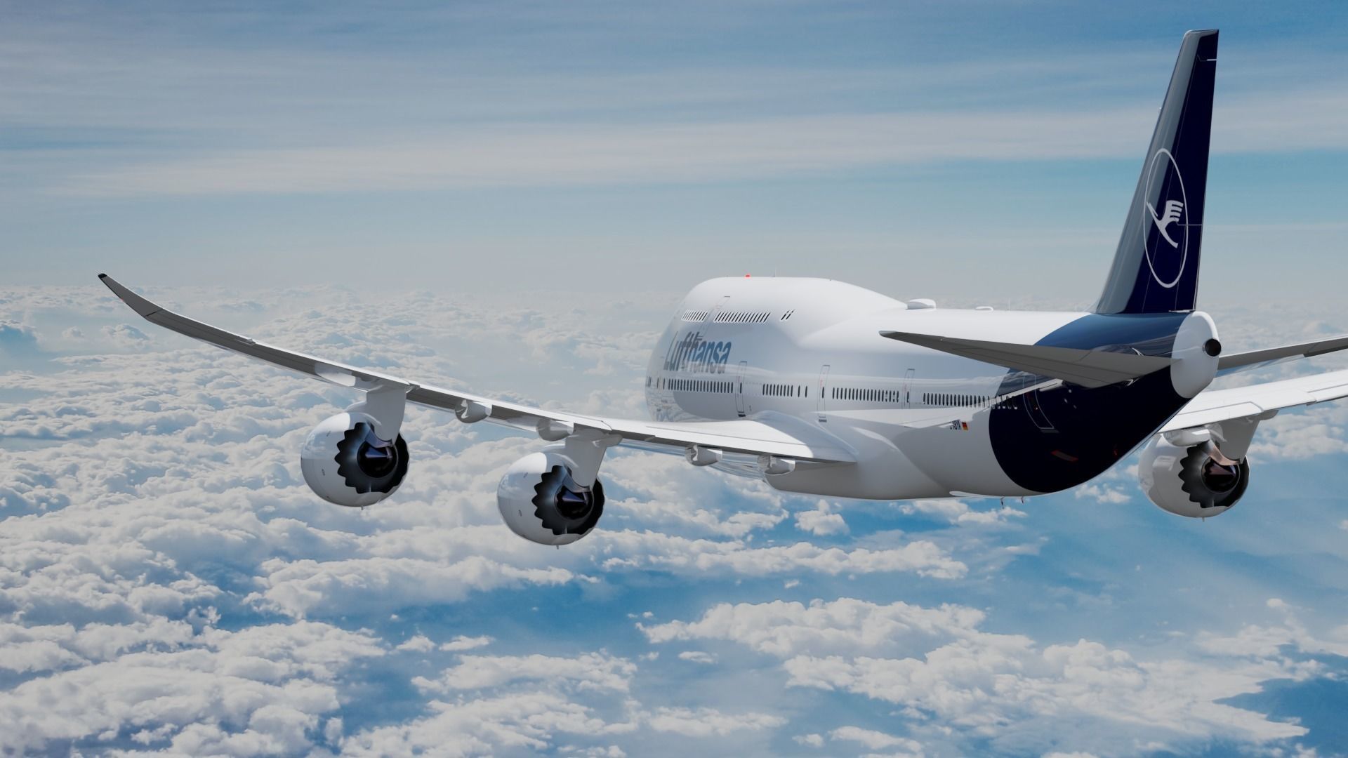 Boeing 747-8i 3D model_2