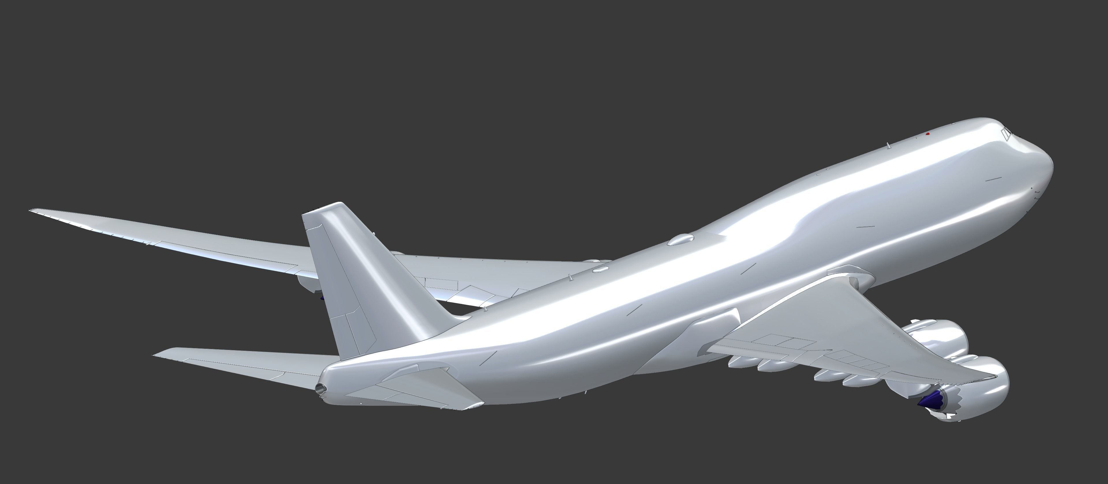Boeing 747-8i 3D model_17