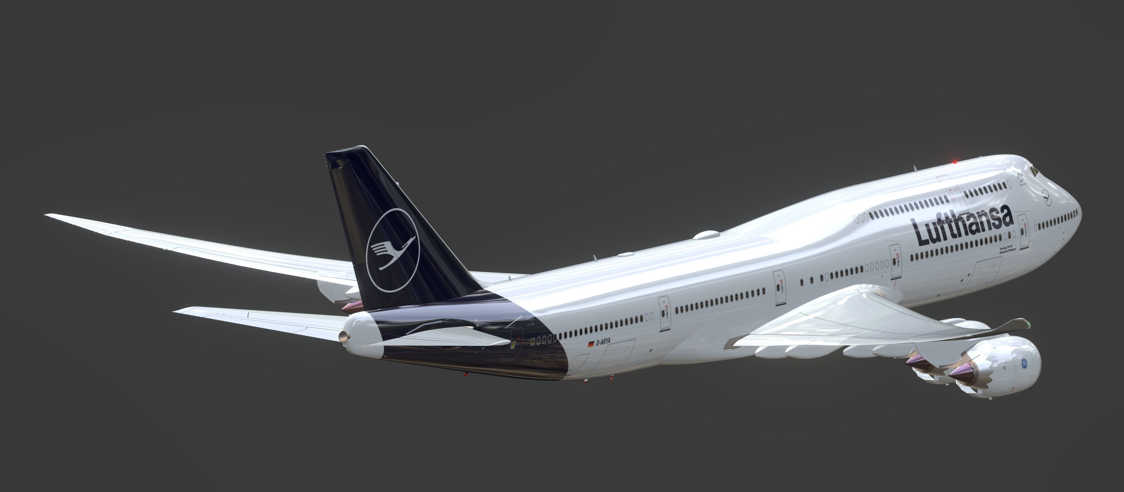 Boeing 747-8i 3D model_10