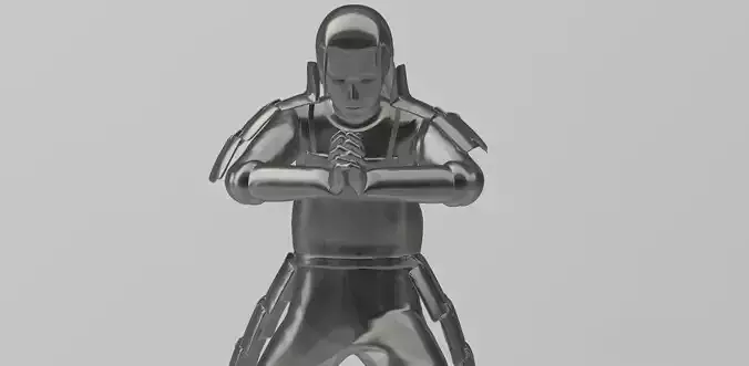 Hashirama Senju The First Hokage from Naruto 3D print model