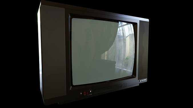 1985 Stereo TV 3D model