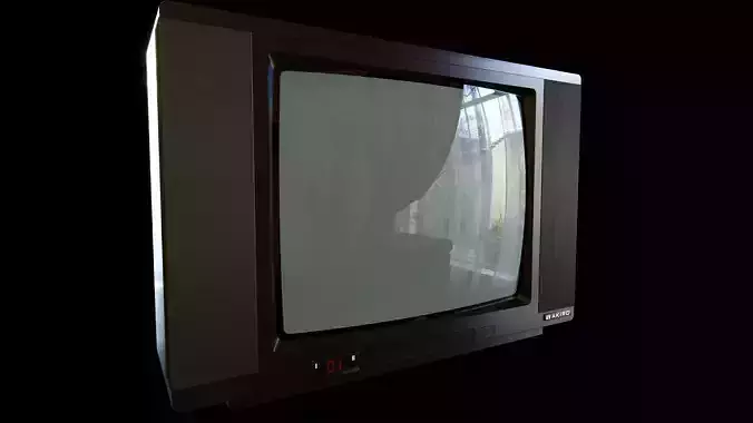 1985 Stereo TV 3D model